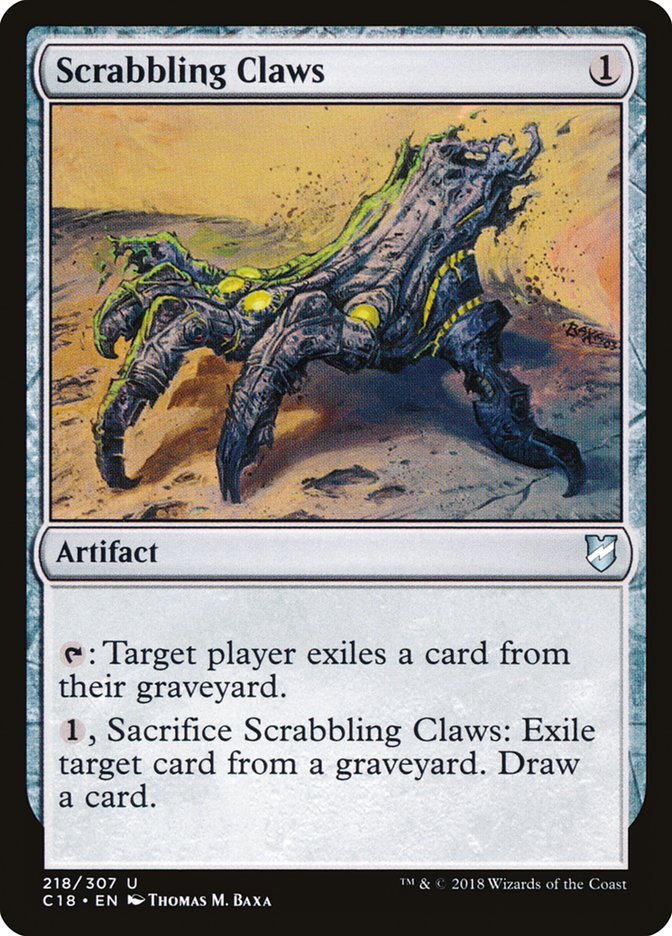 Scrabbling Claws [Commander 2018] | Gamers Paradise