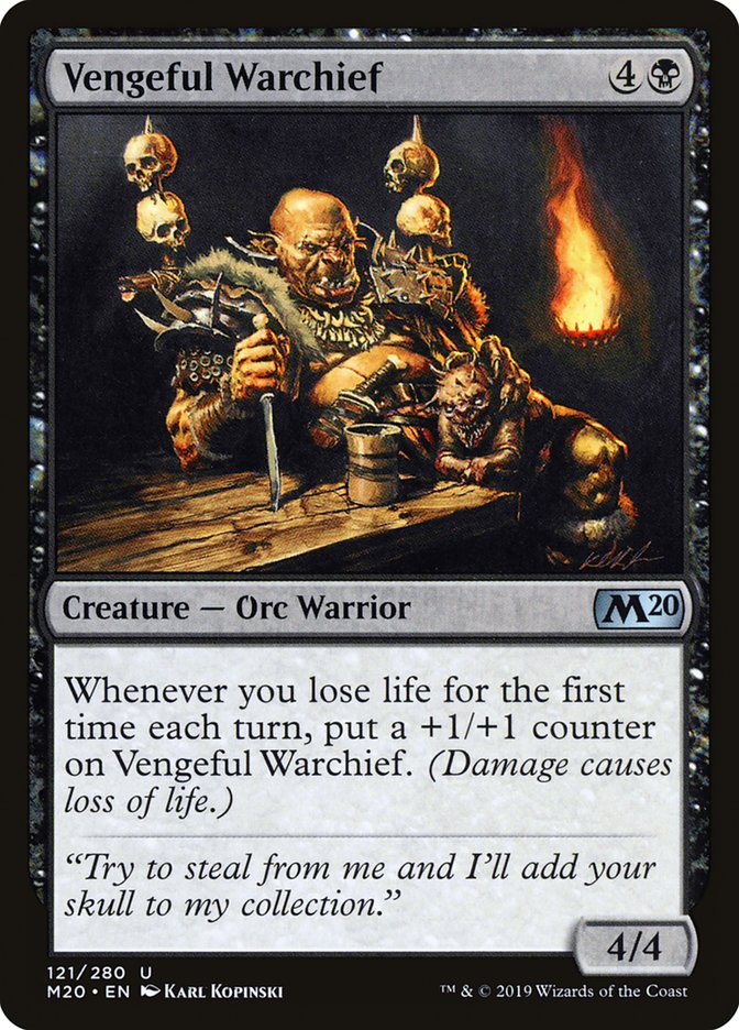 Vengeful Warchief [Core Set 2020] | Gamers Paradise