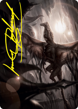 Shadrix Silverquill Art Card (Gold-Stamped Signature) [Strixhaven: School of Mages Art Series] | Gamers Paradise
