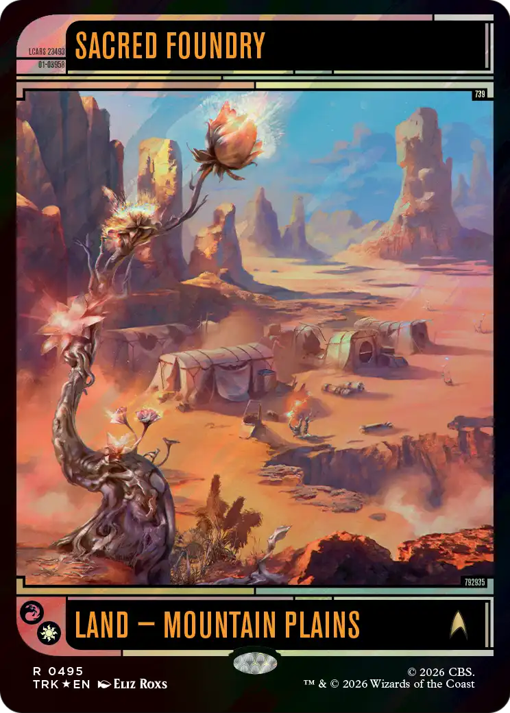 Sacred Foundry (Surge Foil) [Star Trek] | Gamers Paradise