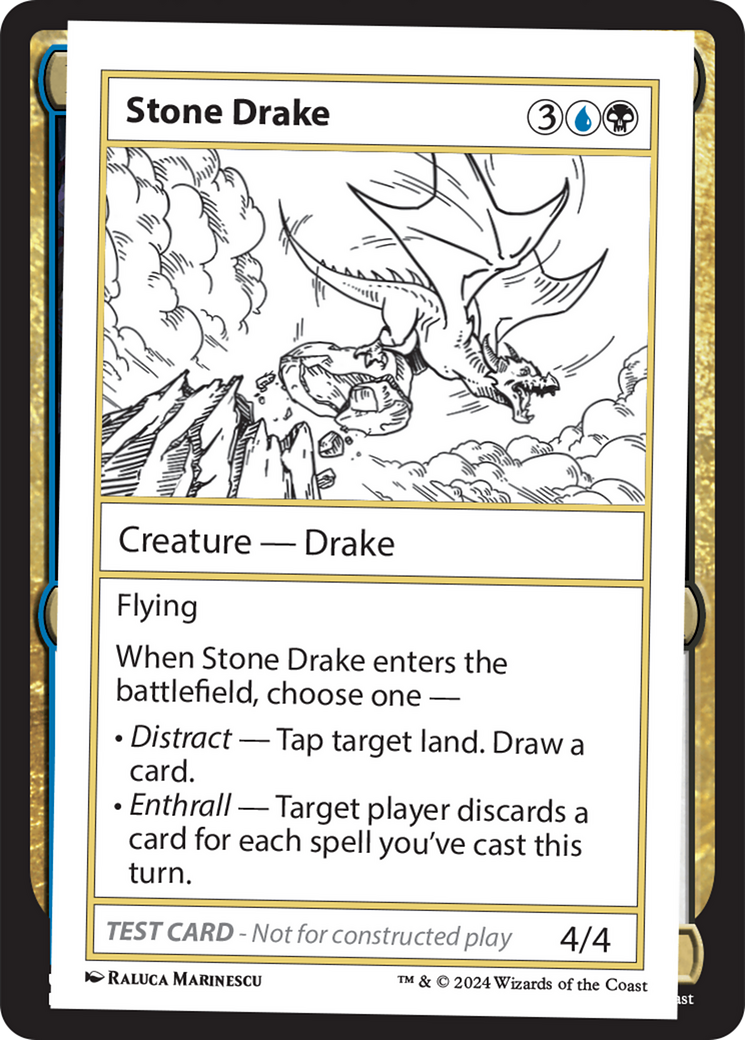 Stone Drake [Mystery Booster 2 Playtest Cards] | Gamers Paradise