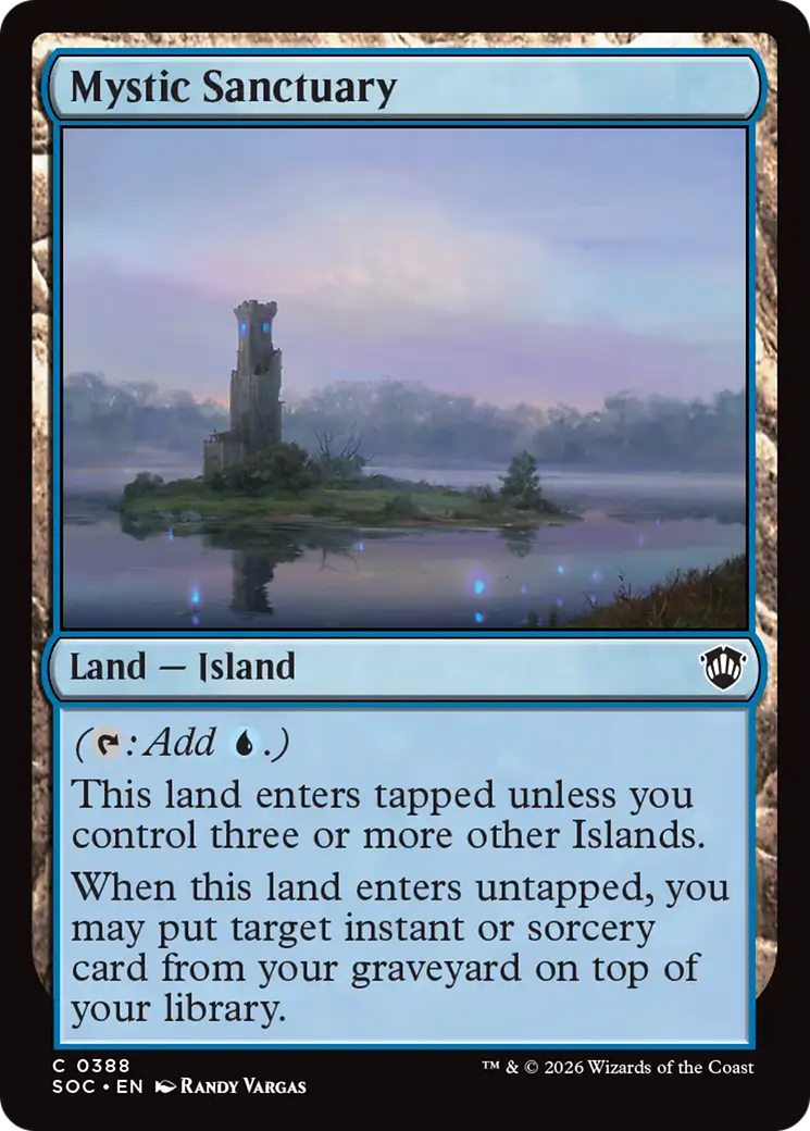 Mystic Sanctuary [Secrets of Strixhaven Commander] | Gamers Paradise