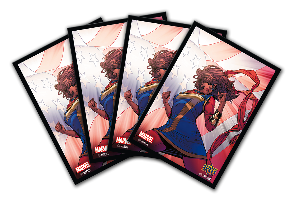 Marvel Ms. Marvel Sleeves (65 Count) | Gamers Paradise