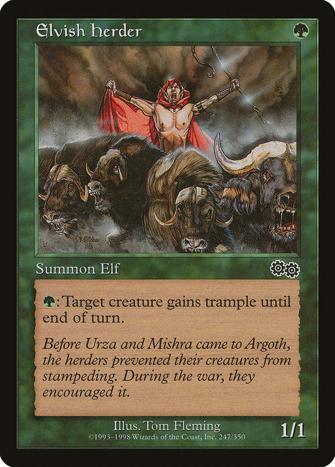 Elvish Herder [Urza's Saga] | Gamers Paradise