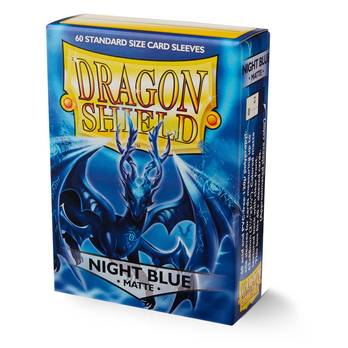 Dragon Shield: Standard 100ct Sleeves - Night Blue (Matte) (DISCONTINUED) | Gamers Paradise