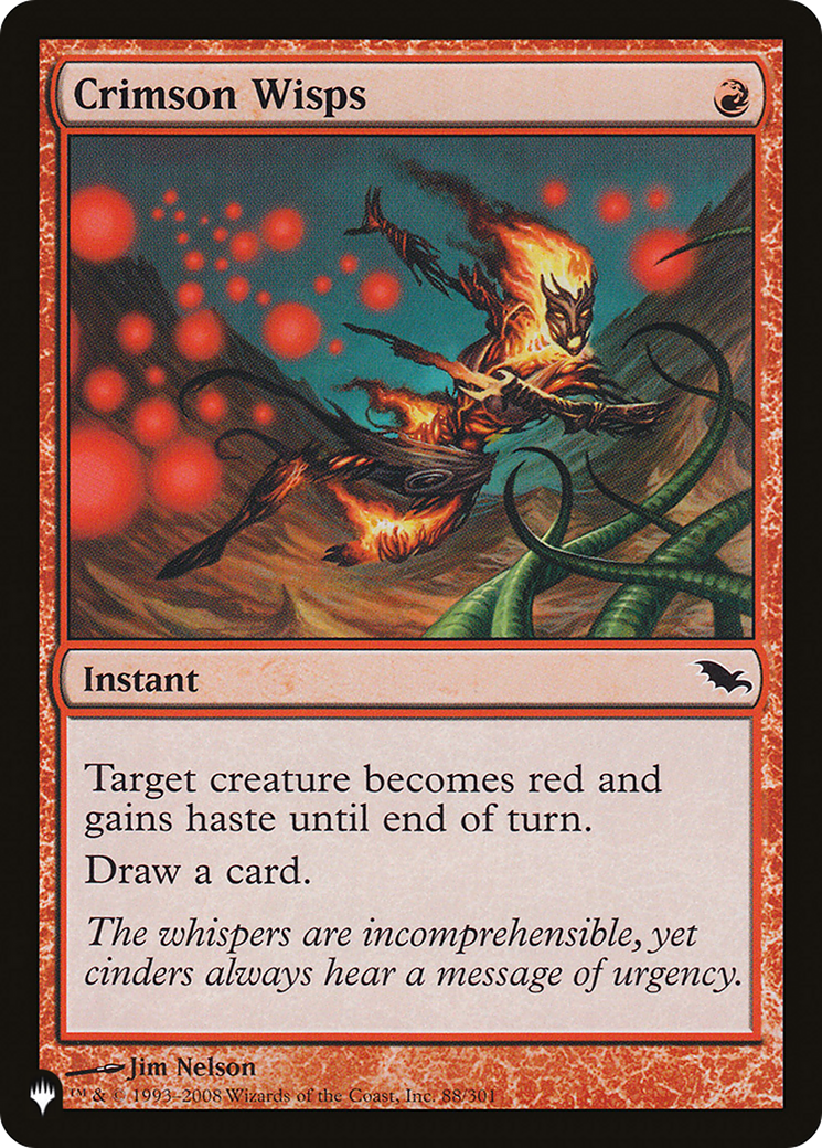 Crimson Wisps [The List Reprints] | Gamers Paradise