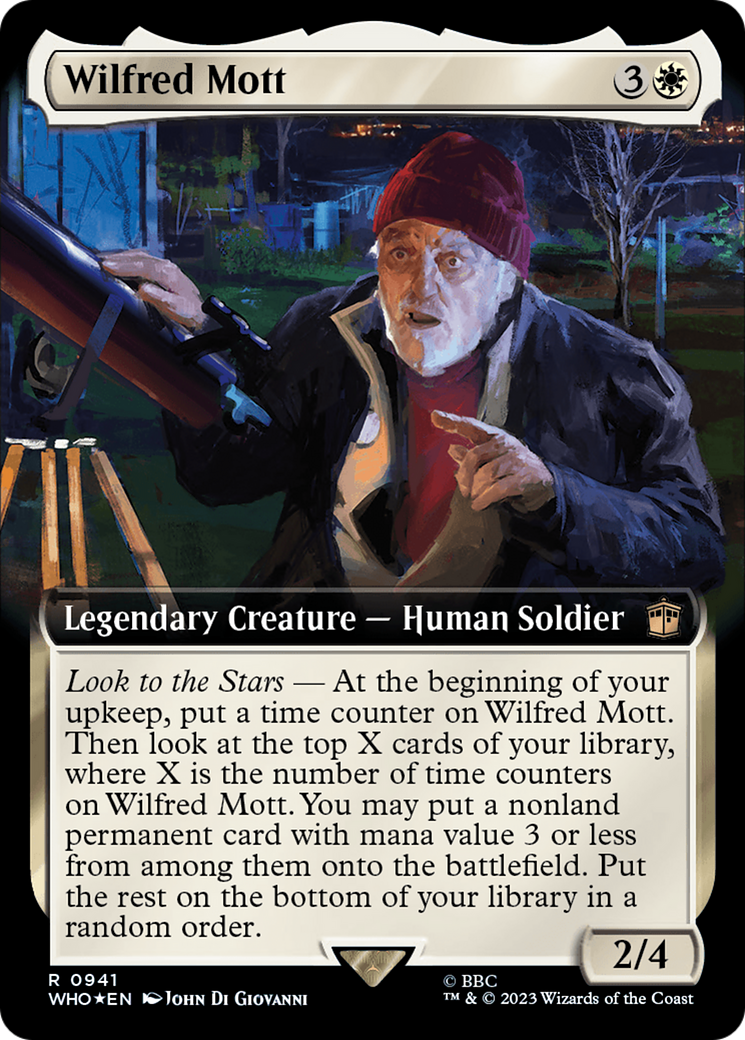 Wilfred Mott (Extended Art) (Surge Foil) [Doctor Who] | Gamers Paradise