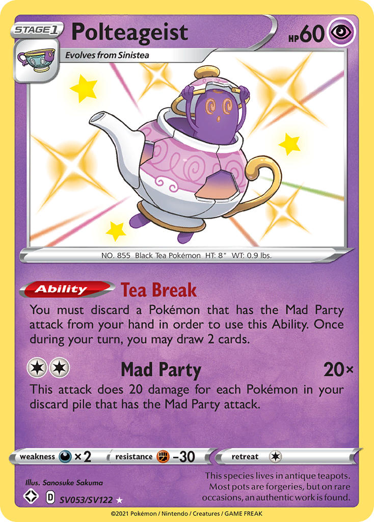Polteageist (SV053/SV122) [Sword & Shield: Shining Fates] | Gamers Paradise