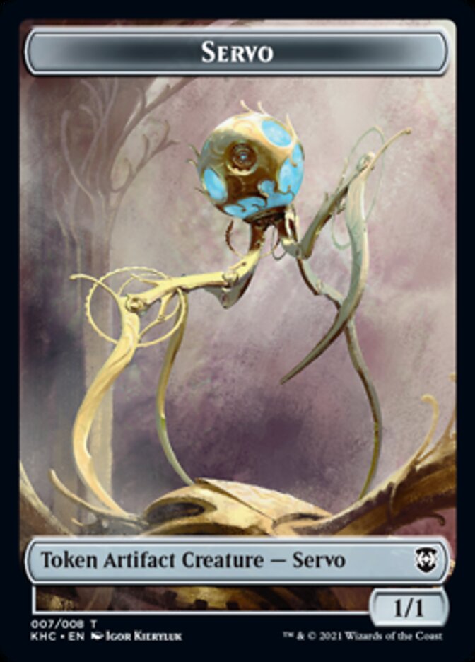 Servo Token [Kaldheim Commander Tokens] | Gamers Paradise