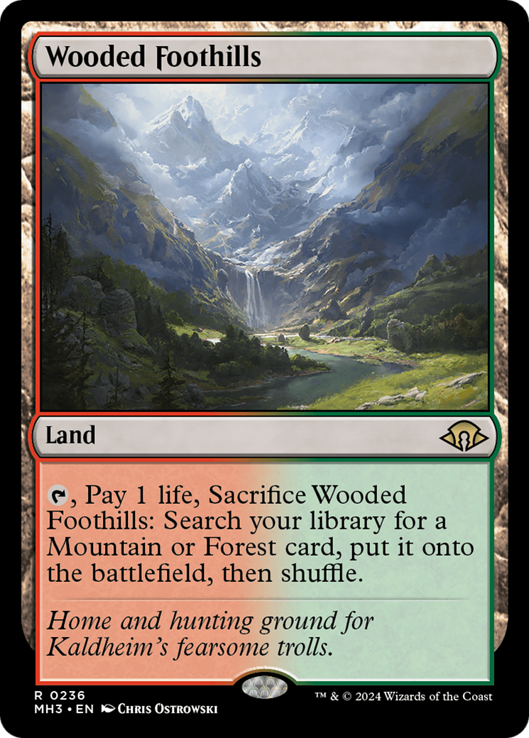 Wooded Foothills [Modern Horizons 3] | Gamers Paradise