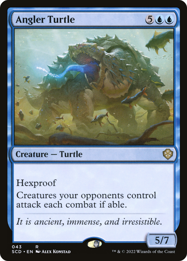 Angler Turtle [Starter Commander Decks] | Gamers Paradise