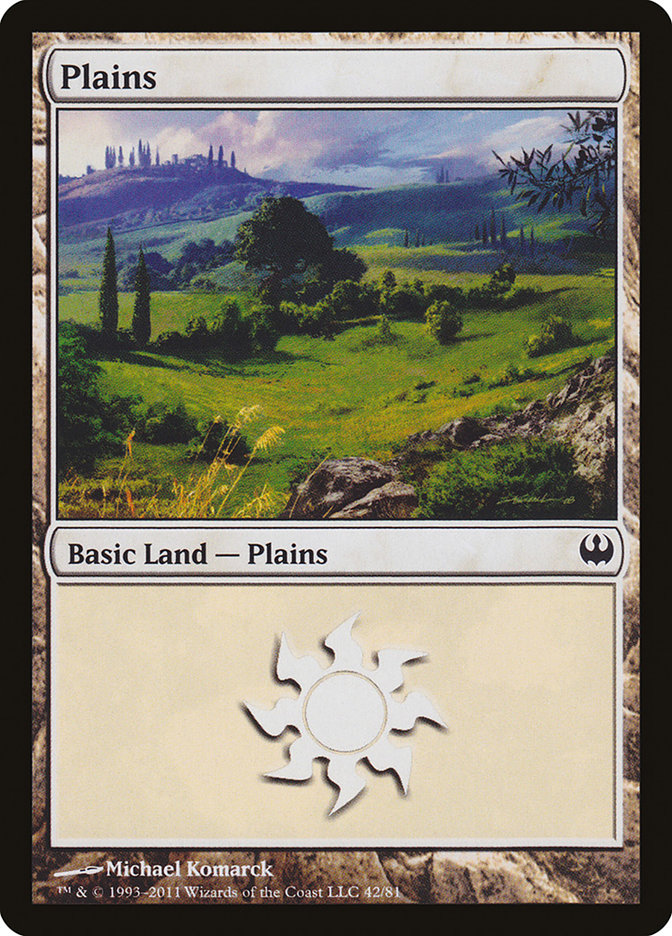 Plains (42) [Duel Decks: Knights vs. Dragons] | Gamers Paradise