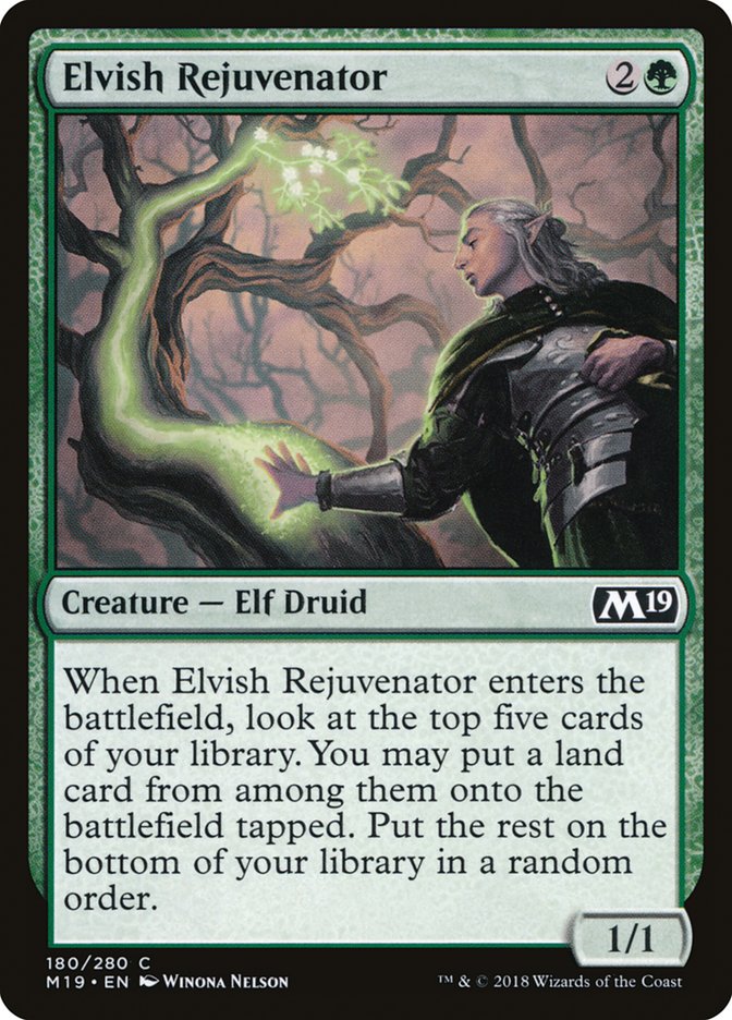 Elvish Rejuvenator [Core Set 2019] | Gamers Paradise