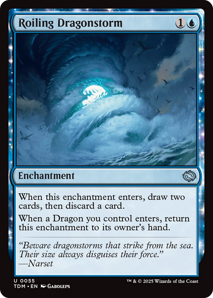 Roiling Dragonstorm [Tarkir: Dragonstorm] | Gamers Paradise