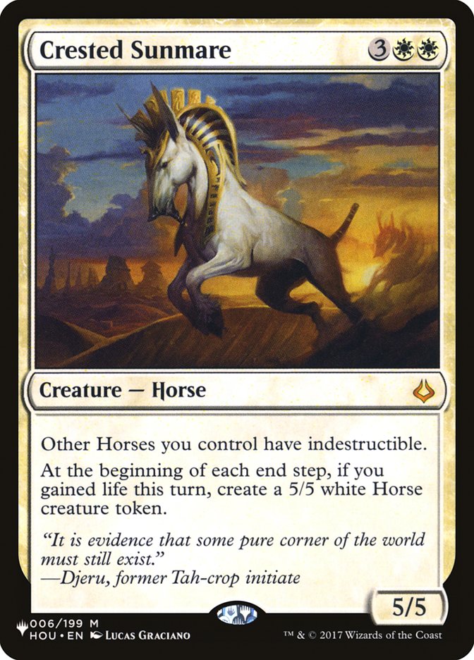 Crested Sunmare [The List] | Gamers Paradise