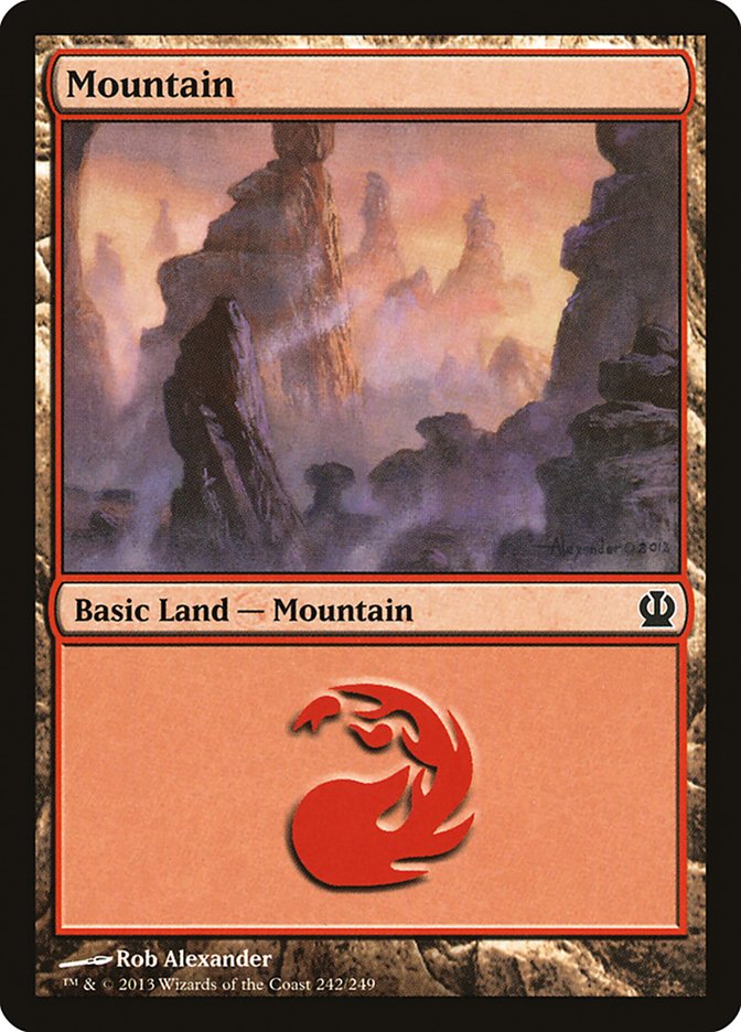 Mountain (242) [Theros] | Gamers Paradise