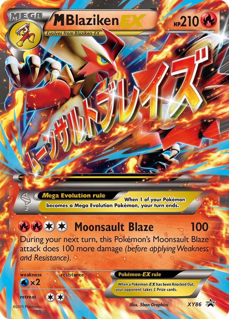 M Blaziken EX (XY86) [XY: Black Star Promos] | Gamers Paradise