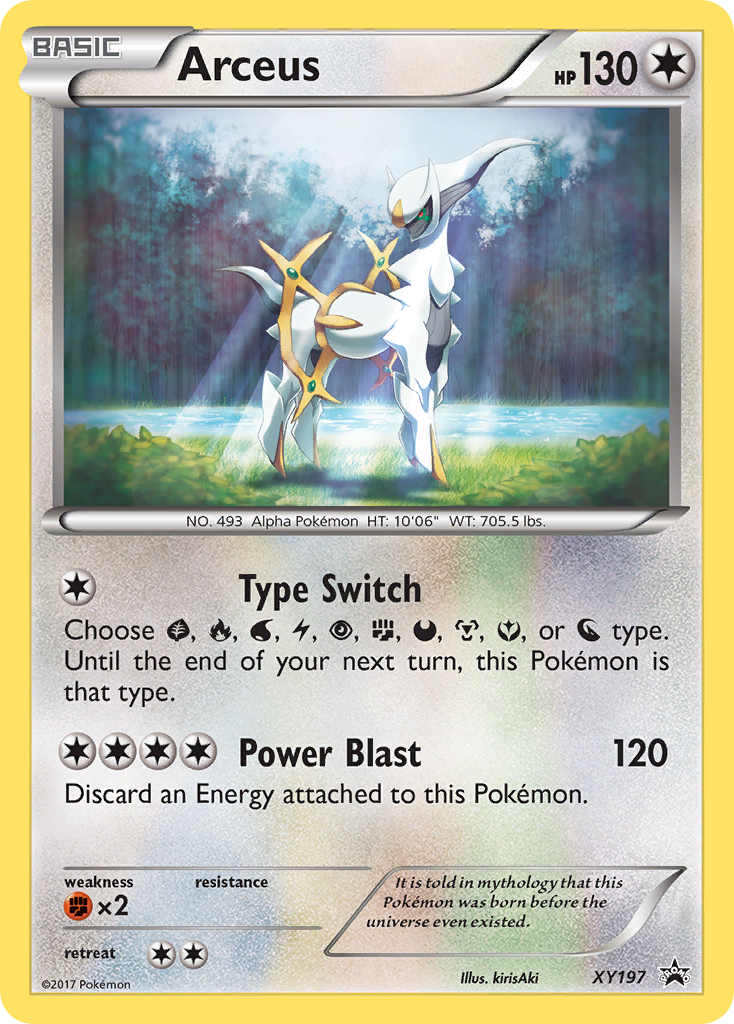 Arceus (XY197) [XY: Black Star Promos] | Gamers Paradise