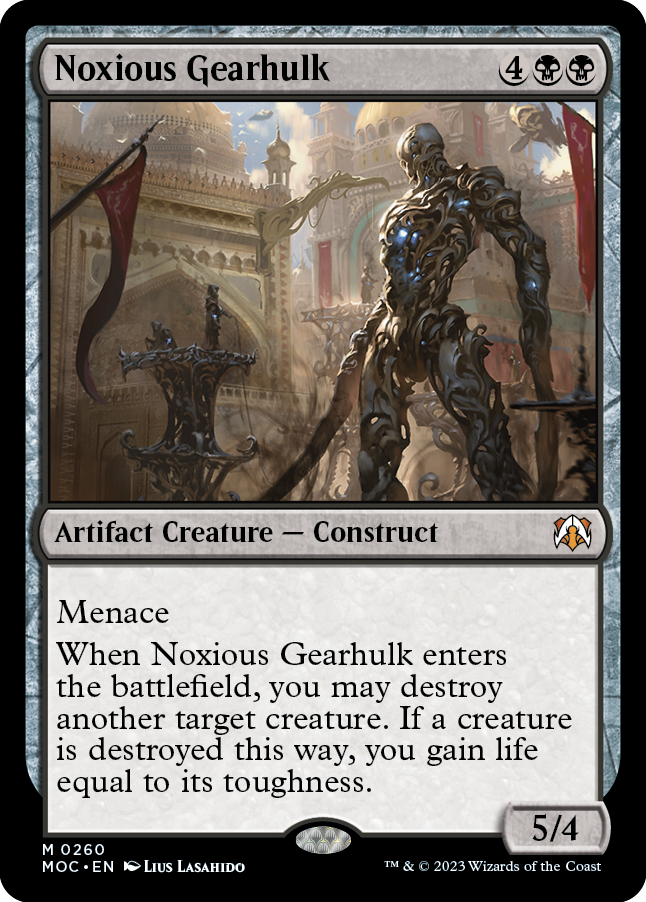 Noxious Gearhulk [March of the Machine Commander] | Gamers Paradise