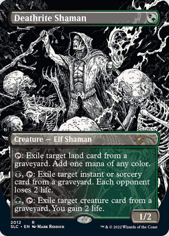 Deathrite Shaman (Borderless) [Secret Lair Countdown Kit] | Gamers Paradise