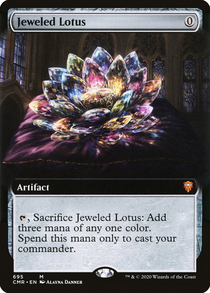 Jeweled Lotus (Extended Art) [Commander Legends] | Gamers Paradise