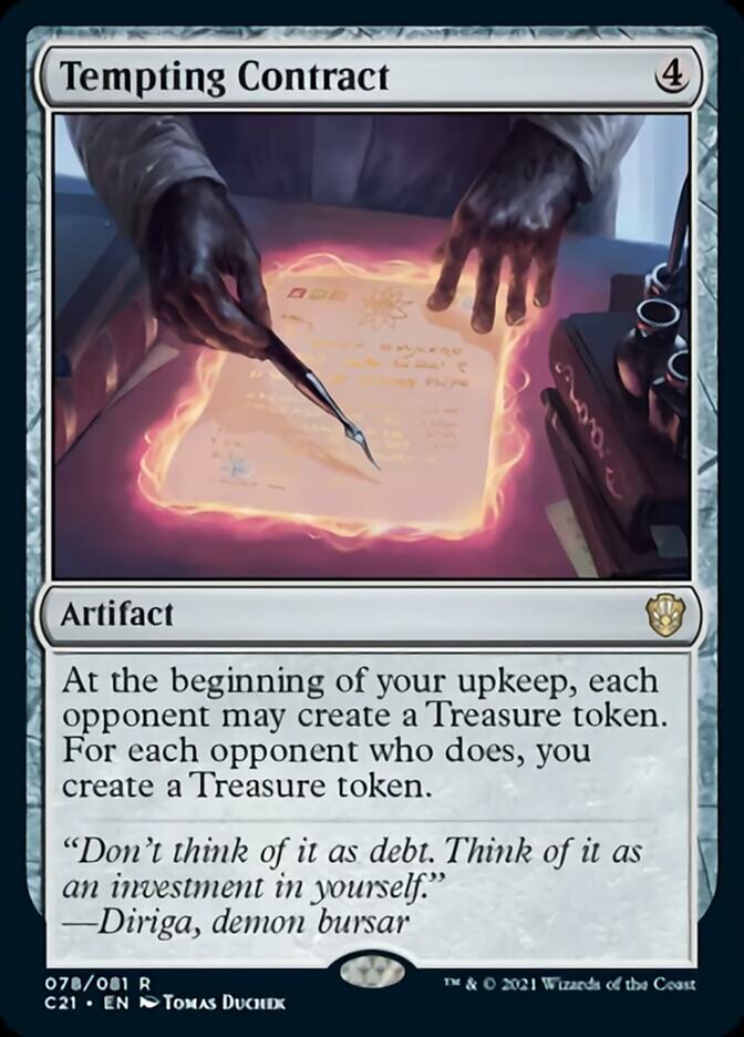 Tempting Contract [Commander 2021] | Gamers Paradise