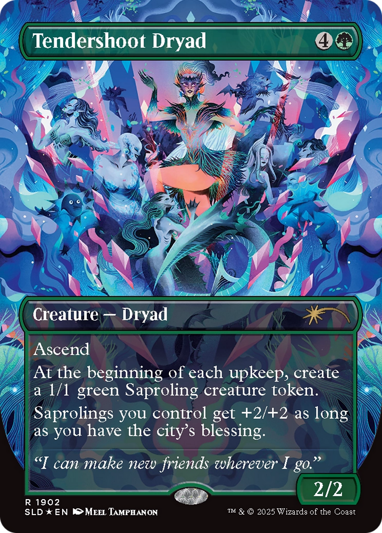 Tendershoot Dryad (Double Rainbow Foil) [Secret Lair Drop Series] | Gamers Paradise