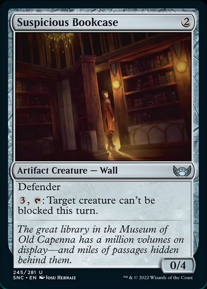 Suspicious Bookcase [Streets of New Capenna] | Gamers Paradise