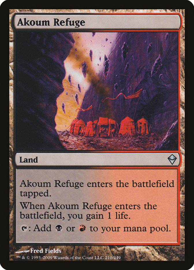 Akoum Refuge [Zendikar] | Gamers Paradise