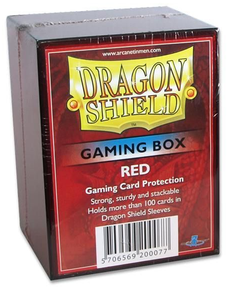 Dragon Shield: Strongbox - Red (Gaming Box) | Gamers Paradise