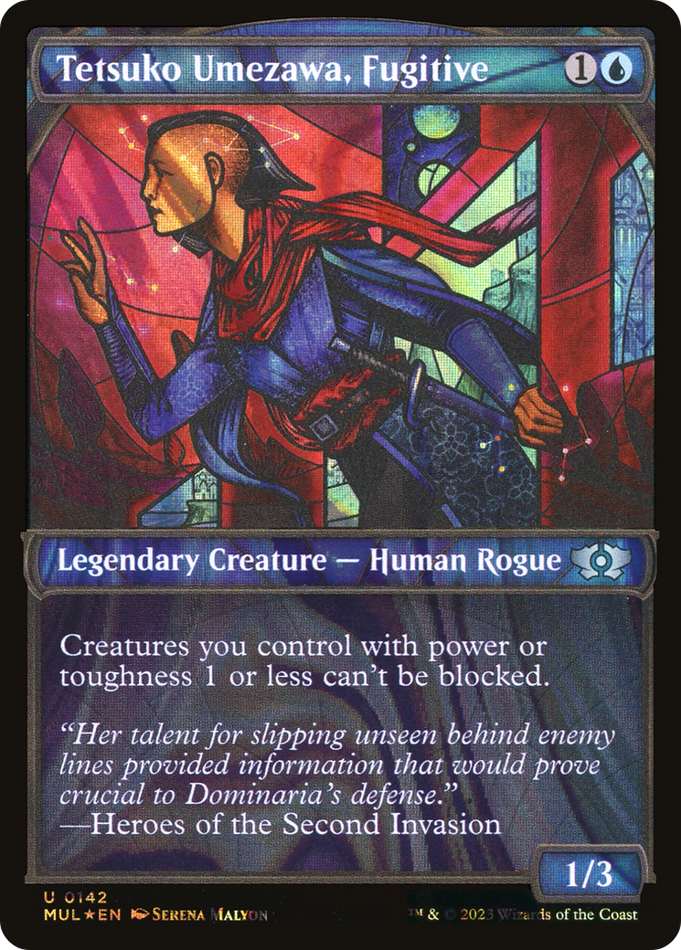 Tetsuko Umezawa, Fugitive (Halo Foil) [Multiverse Legends] | Gamers Paradise