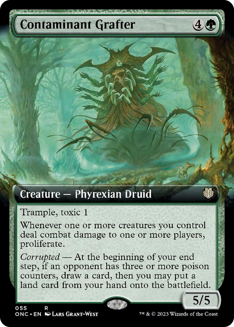 Contaminant Grafter (Extended Art) [Phyrexia: All Will Be One Commander] | Gamers Paradise