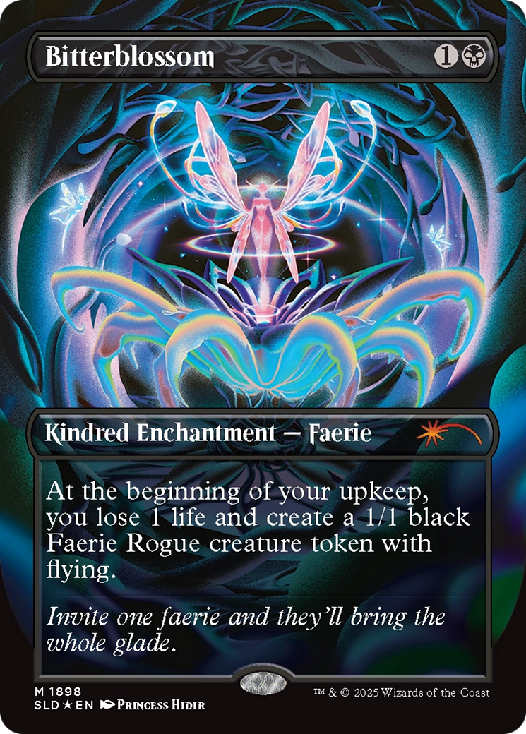 Bitterblossom (Double Rainbow Foil) [Secret Lair Drop Series] | Gamers Paradise