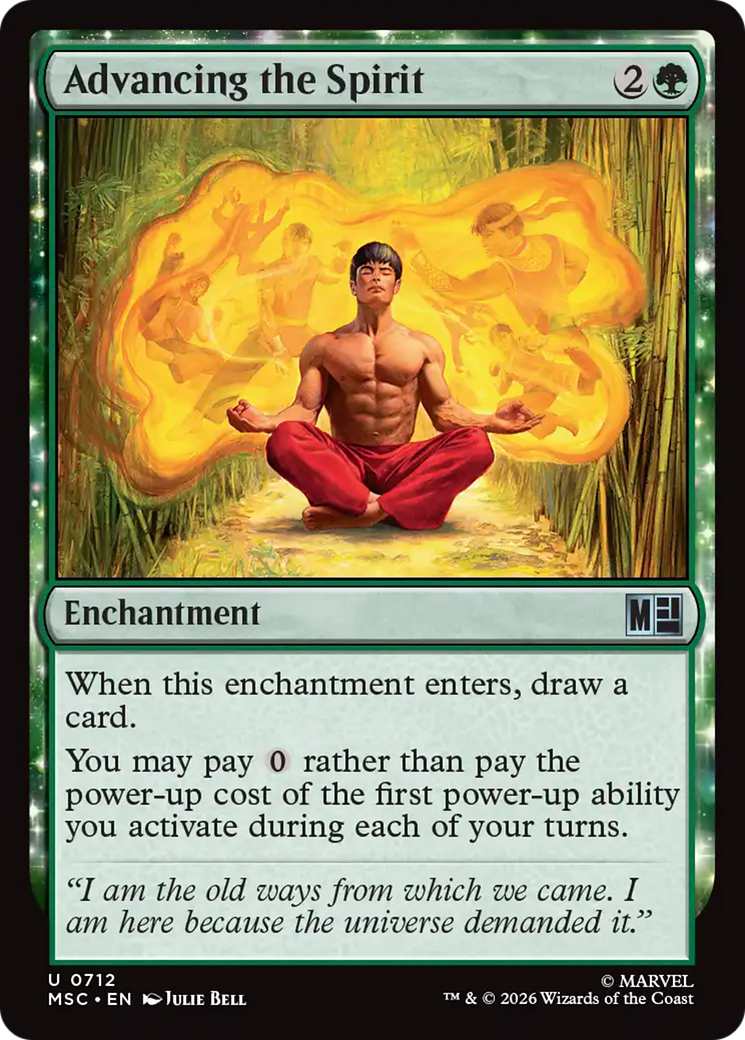 Advancing the Spirit [Marvel Super Heroes Commander] | Gamers Paradise