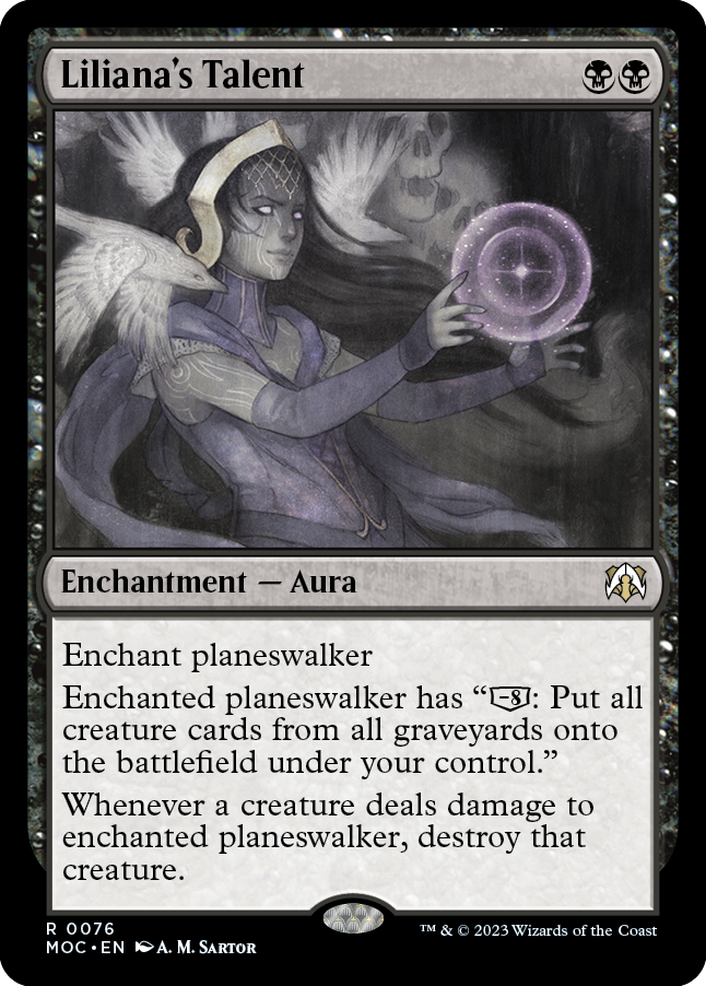 Liliana's Talent [March of the Machine Commander] | Gamers Paradise