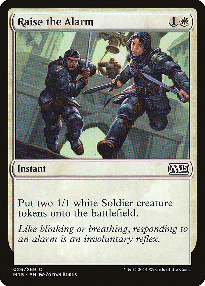 Raise the Alarm [Magic 2015] | Gamers Paradise