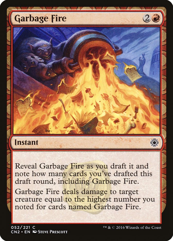 Garbage Fire [Conspiracy: Take the Crown] | Gamers Paradise