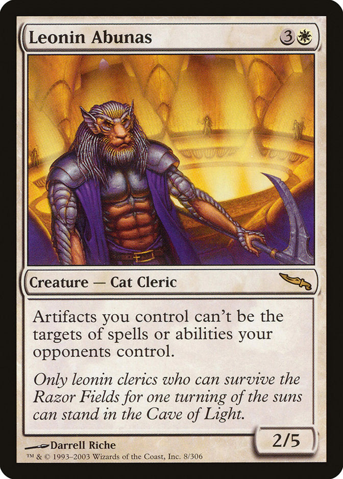Leonin Abunas [Mirrodin] | Gamers Paradise
