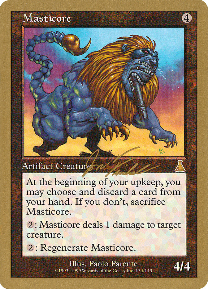 Masticore (Jon Finkel) [World Championship Decks 2000] | Gamers Paradise