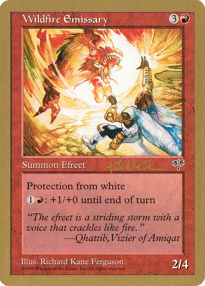 Wildfire Emissary (Paul McCabe) [World Championship Decks 1997] | Gamers Paradise