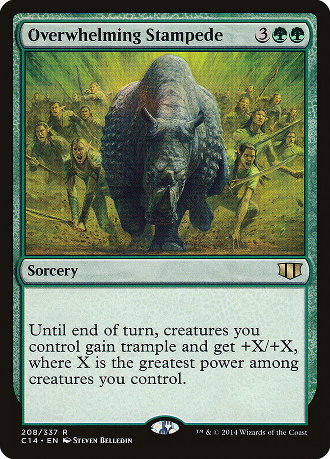 Overwhelming Stampede [Commander 2014] | Gamers Paradise