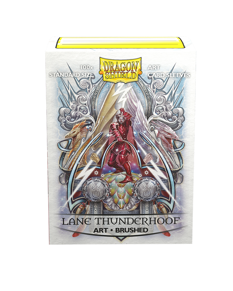 Dragon Shield: Standard 100ct Brushed Art Sleeves - Lane Thunderhoof | Gamers Paradise