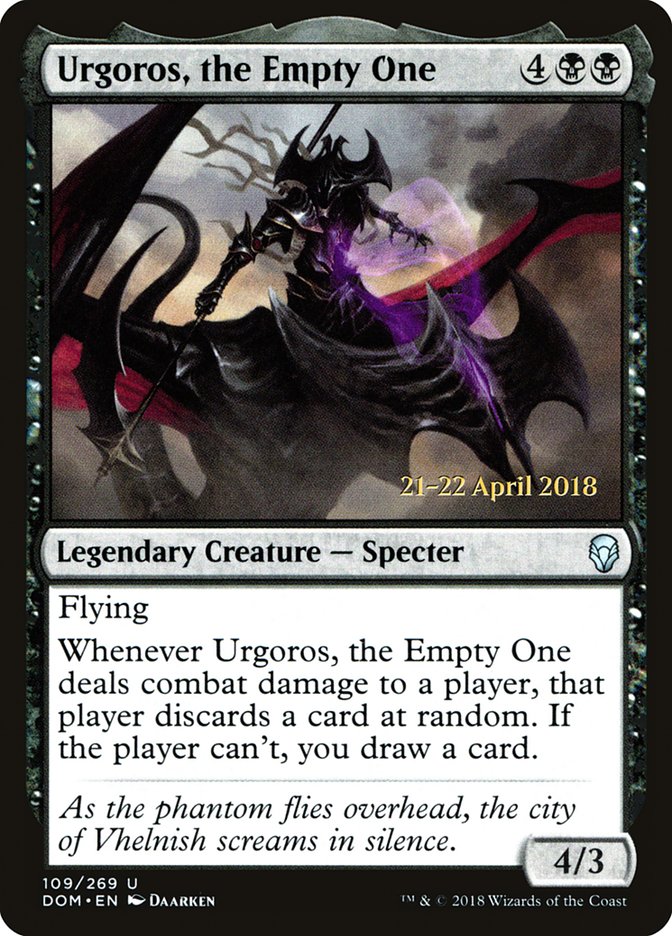 Urgoros, the Empty One [Dominaria Prerelease Promos] | Gamers Paradise