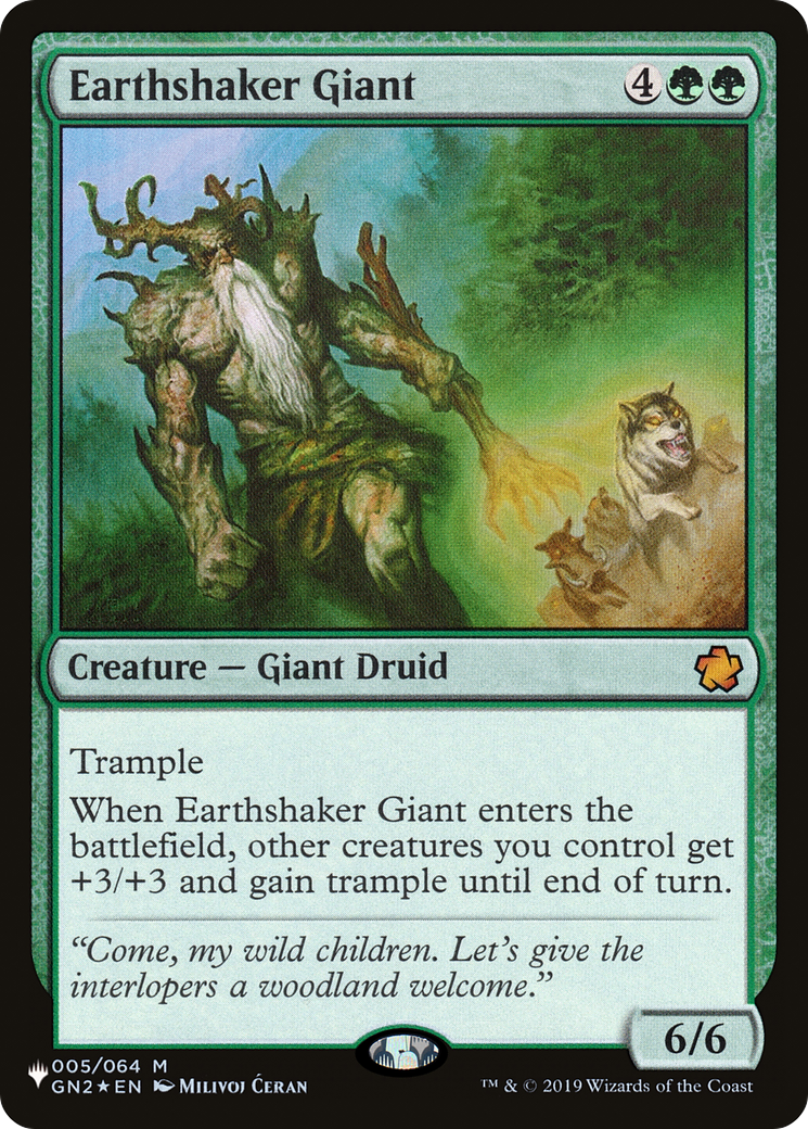 Earthshaker Giant [The List Reprints] | Gamers Paradise