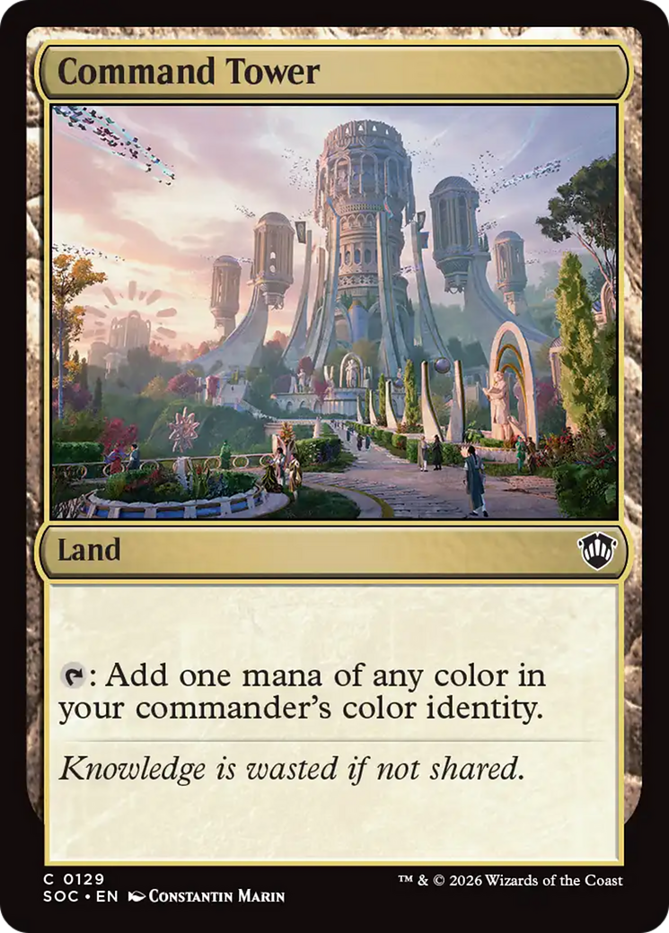 Command Tower [Secrets of Strixhaven Commander] | Gamers Paradise