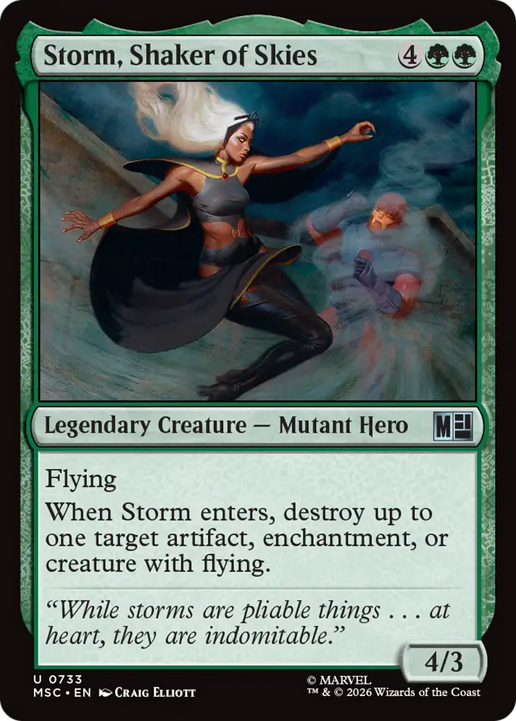Storm, Shaker of Skies [Marvel Super Heroes Commander] | Gamers Paradise