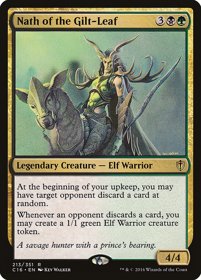 Nath of the Gilt-Leaf [Commander 2016] | Gamers Paradise