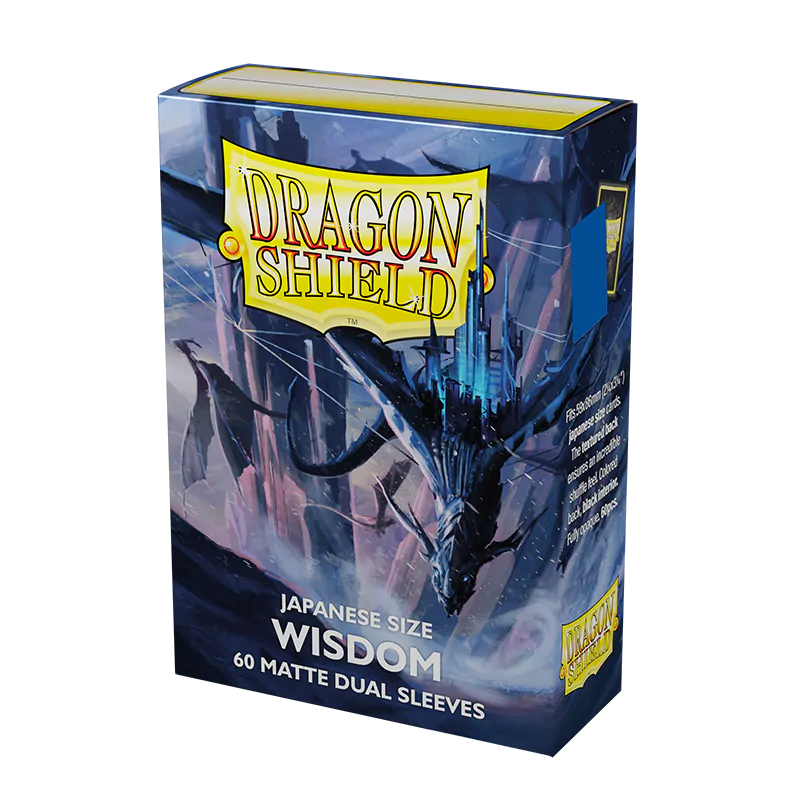 Dragon Shield: Japanese Size 60ct Sleeves - Wisdom (Dual Matte) | Gamers Paradise