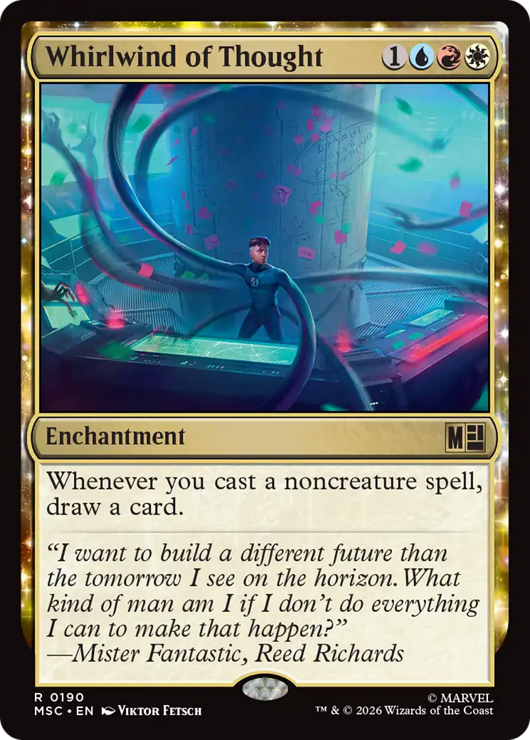 Whirlwind of Thought (Surge Foil) [Marvel Super Heroes Commander] | Gamers Paradise