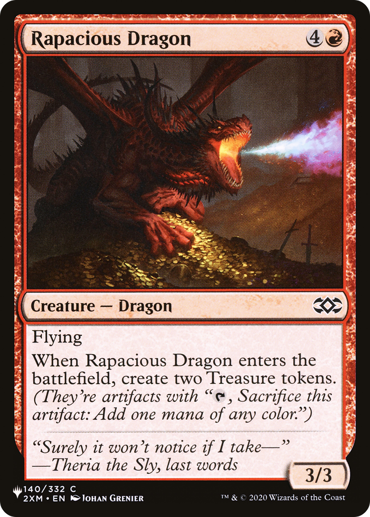 Rapacious Dragon [The List Reprints] | Gamers Paradise